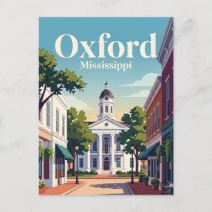 Oxford, Mississippi Postcard