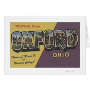 Oxford, Ohio - Miami U & Western College