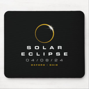 Oxford Ohio Solar Eclipse Mouse Pad