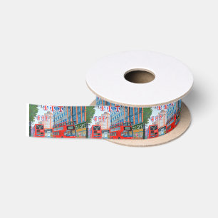 Oxford Queen's Jubilee ribbon   Satin Ribbon