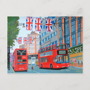 Oxford Street Invitation  Postcard