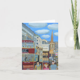 Oxford Street, London invitation card 