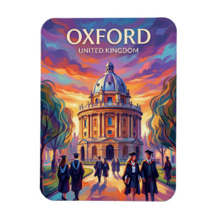 Oxford United Kingdom Magnet