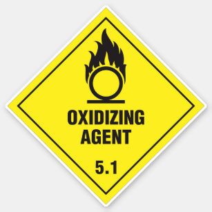 Oxidising Agent 5.1 Label