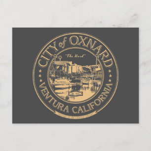 OXNARD CALIFORNIA - CHANNEL ISLANDS HARBOR POSTCARD
