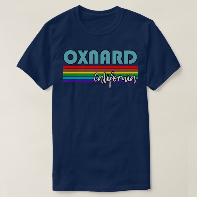Oxnard California Pride  Oxnard LGBT Gift LGBTQ Su T-Shirt (Design Front)