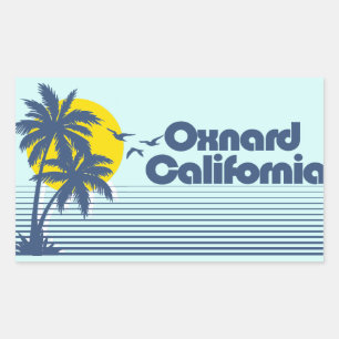 Oxnard California Rectangular Sticker