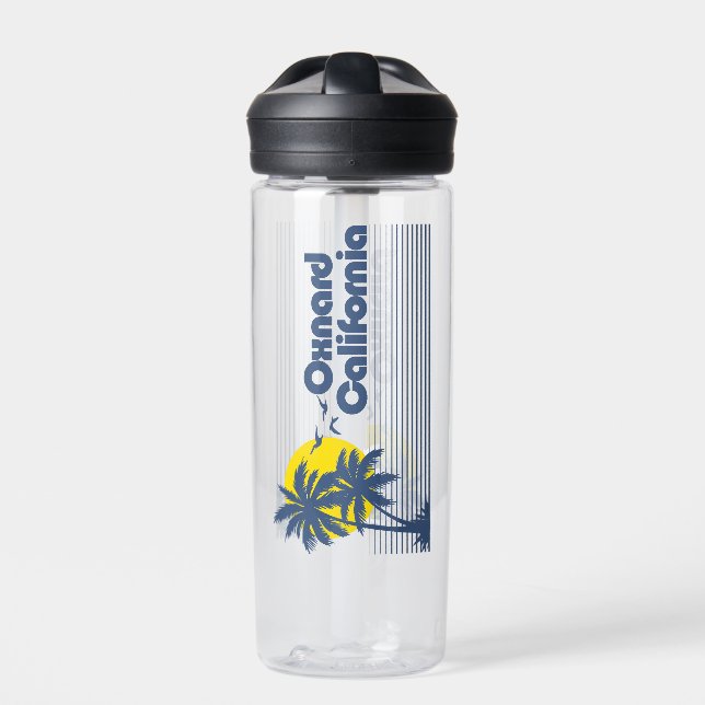 Oxnard California Water Bottle (Front)