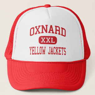 Oxnard - Yellow Jackets - High - Oxnard California Trucker Hat