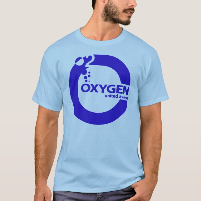 Oxygen Blue Logo T-Shirt (Front)