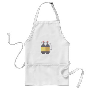 Oxygen tank - scuba tank standard apron