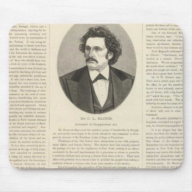 Oxygenised Air Mouse Pad (Front)