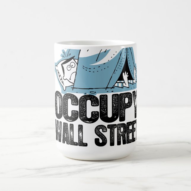 Oxygentees Occupy Wall Street Coffee Mug (Center)