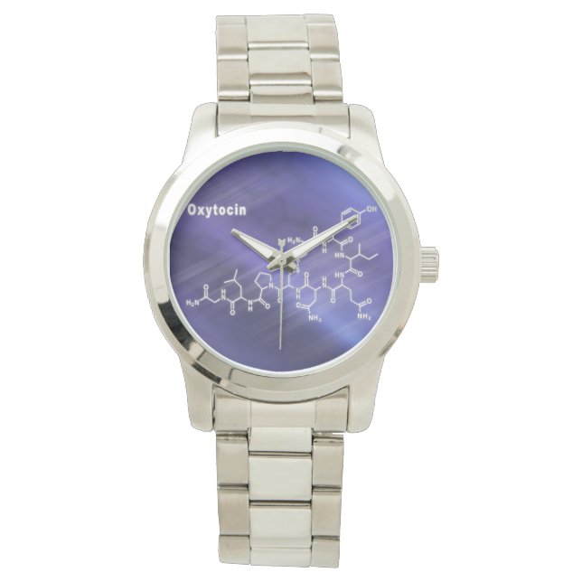 Oxytocin Hormone Structural chemical formula Watch (Front)