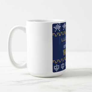 Oy to the World Ugly Hanukkah Sweater Jewish Mug