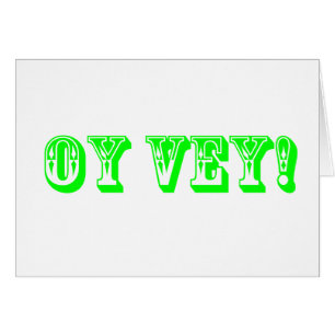 OY VEY Card