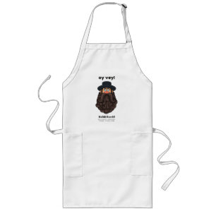 OY VEY! Funny RABBI Peronalized Long Apron