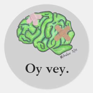 "Oy vey." stickers