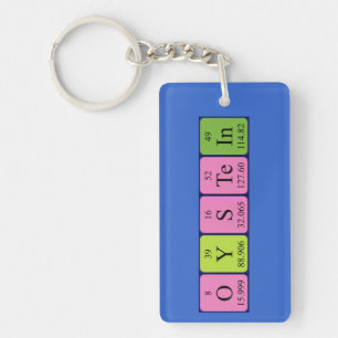 Øystein periodic table name keyring