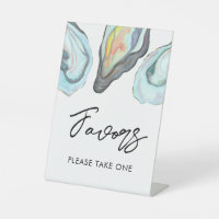 Oyster Bar Coastal Wedding Favours Table
