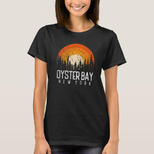 Oyster Bay New York NY Retro Vintage 70s 80s 90s T-Shirt