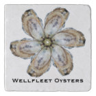 Oyster Flower Stone Trivet - Design A