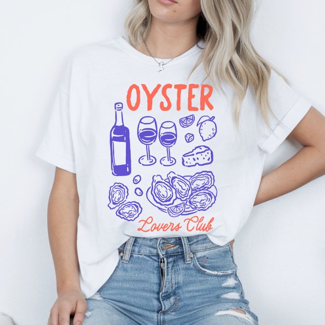 Oyster Lover's Club T-Shirt (Creator Uploaded)