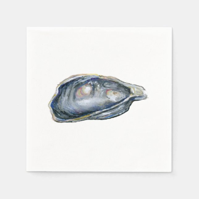 Oyster on the Half Shell Napkin (Front)