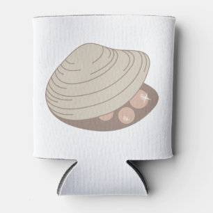 Oyster Pearls Can Cooler