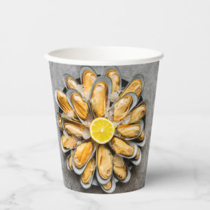Oyster Platter Paper Cups