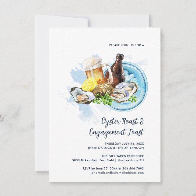 Oyster Roast Engagement Party (Front)