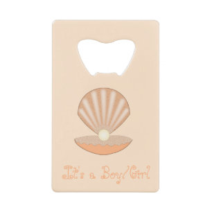 Oyster shell and Pearl Gender Neutral Custom