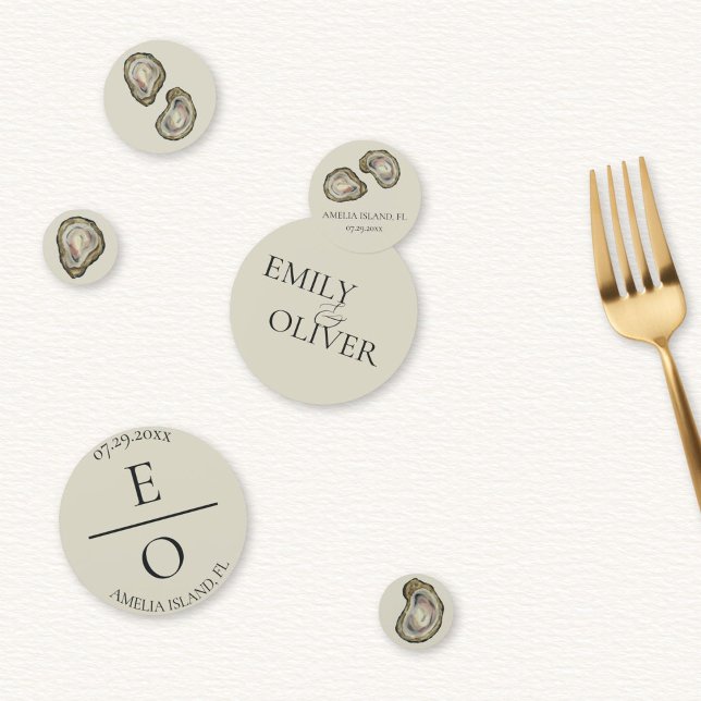 Oyster Shells Wedding Confetti (Creator Uploaded)