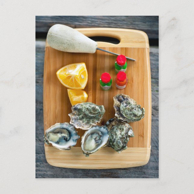 Oyster Shooters Postcard (Front)