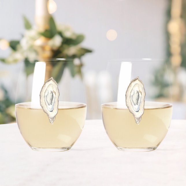 Oyster Wine Glass (Insitu (Wedding))
