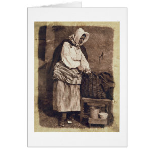 Oyster Woman, 1843-47 (salt paper print from calot