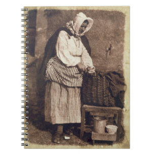 Oyster Woman, 1843-47 (salt paper print from calot Notebook