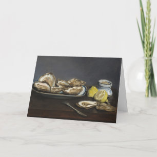 Oysters Édouard Manet Card
