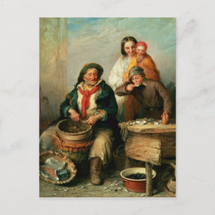 Oysters, Young Sir? Postcard