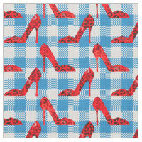oz blue gingham ruby slippers
