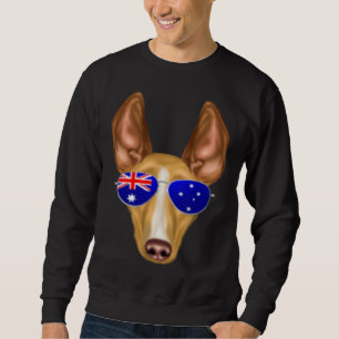 OZ Flag Cirnechi dellu2019Etna Dog Australia Pocke Sweatshirt