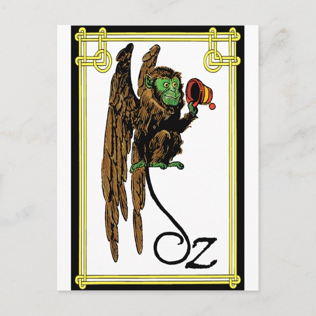 Oz - Monkey Business Postcard (Front)