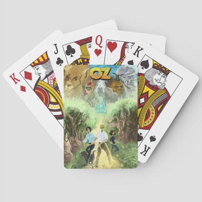 OZ playing cards (Back)