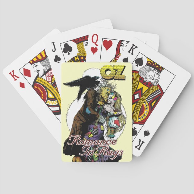 OZ Romance in Rags playing cards (Back)