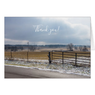 Ozark Country Hills Thank You Card