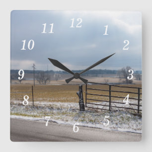 Ozark Country Hills Wall Clock