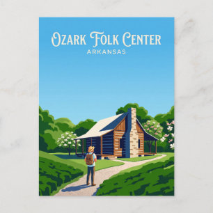 Ozark Folk Centre State Park USA Postcard