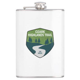 Ozark Highlands Trail Hip Flask