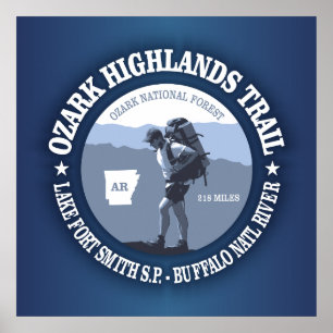 Ozark Highlands Trail Poster
