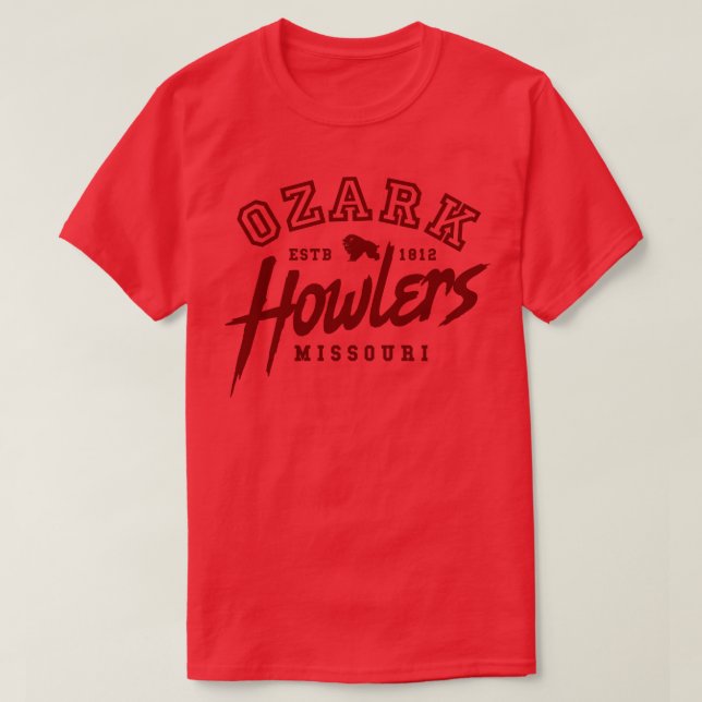 Ozark Howlers T-Shirt (Design Front)